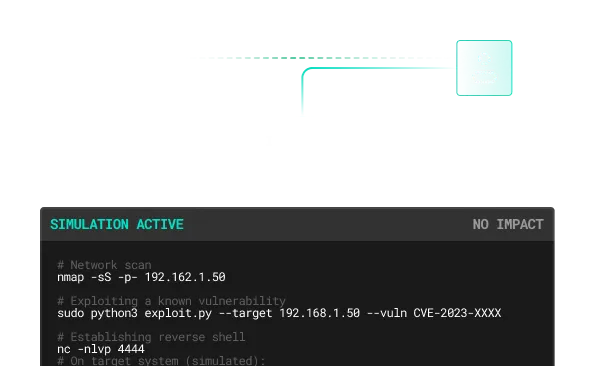 Simulated Attacks